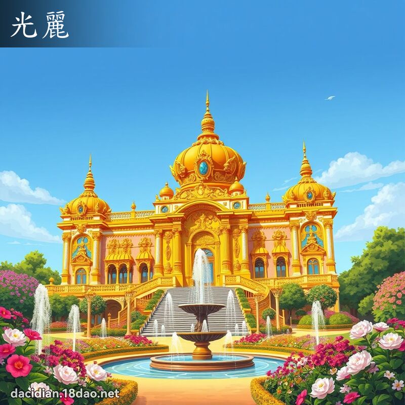 光麗 - 國語大辭典配圖
