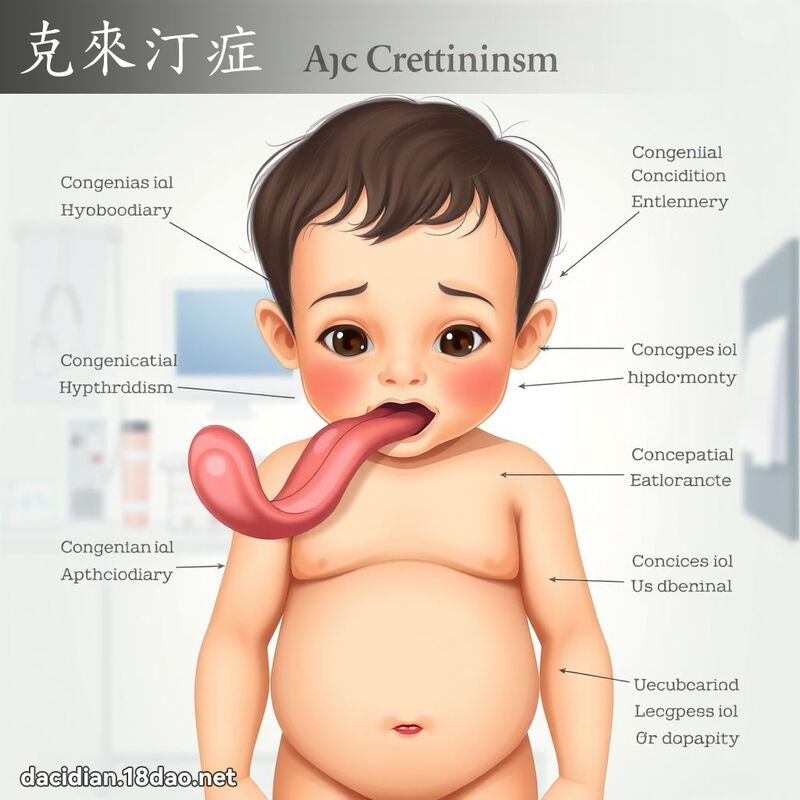 克來汀症 - 國語大辭典配圖
