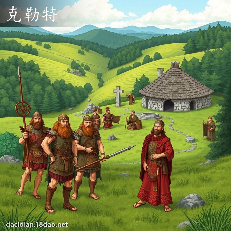 克勒特 - 國語大辭典配圖