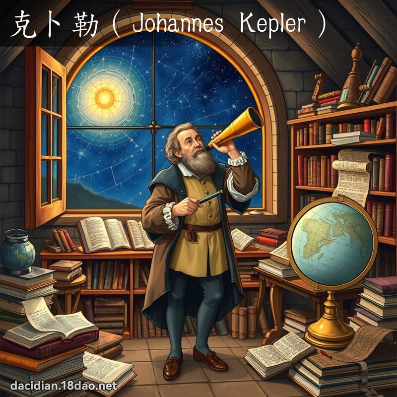 克卜勒（Johannes Kepler） - 国语大辞典配图