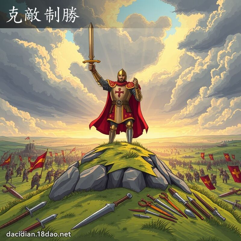 克敌制胜 - 国语大辞典配图