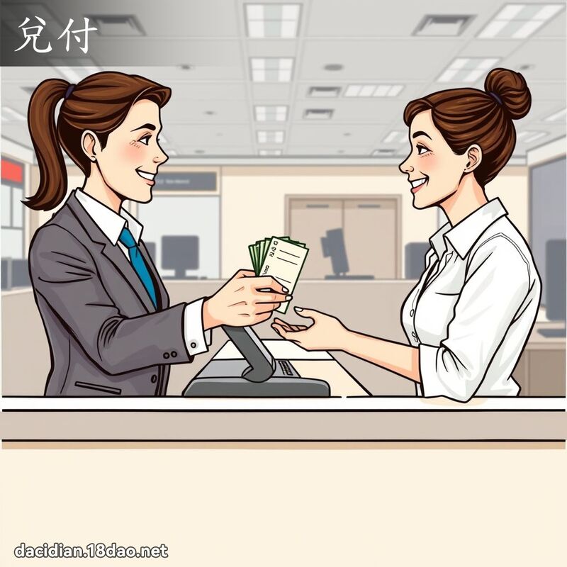兑付 - 国语大辞典配图