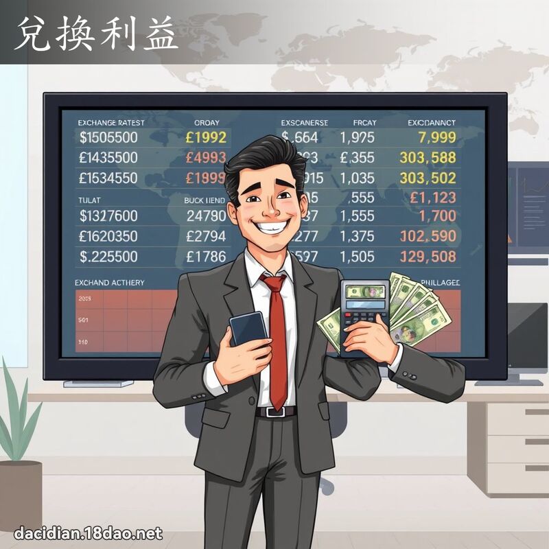 兌換利益 - 國語大辭典配圖