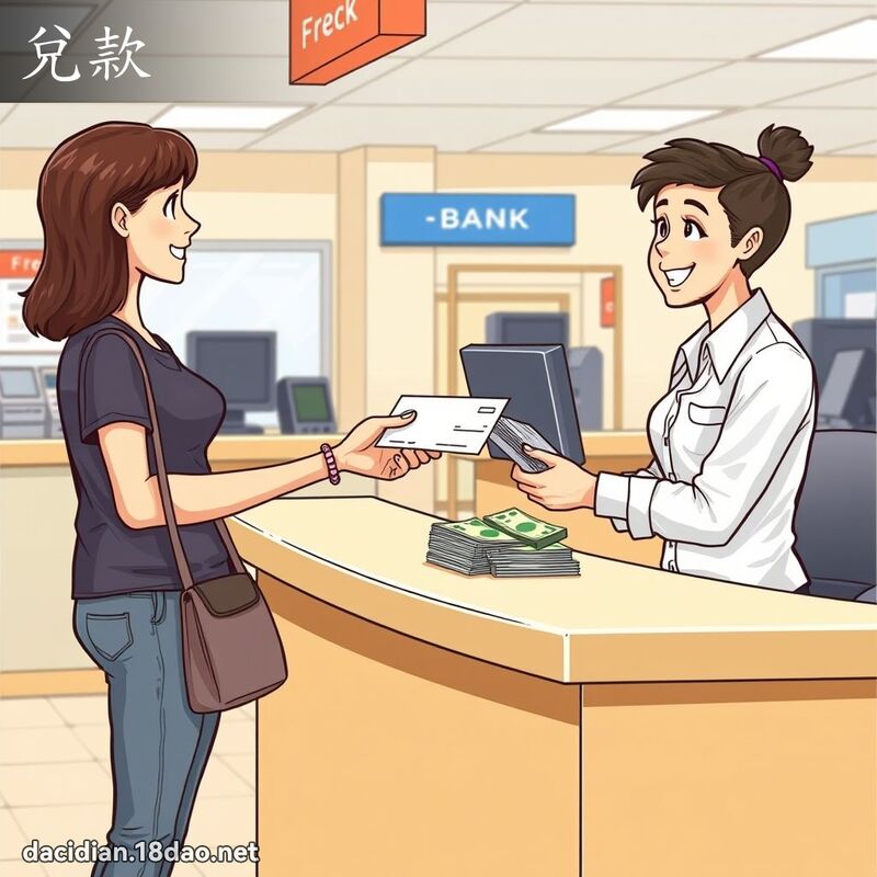 兌款 - 國語大辭典配圖