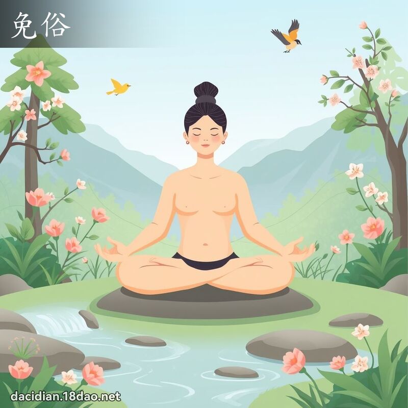 免俗 - 國語大辭典配圖