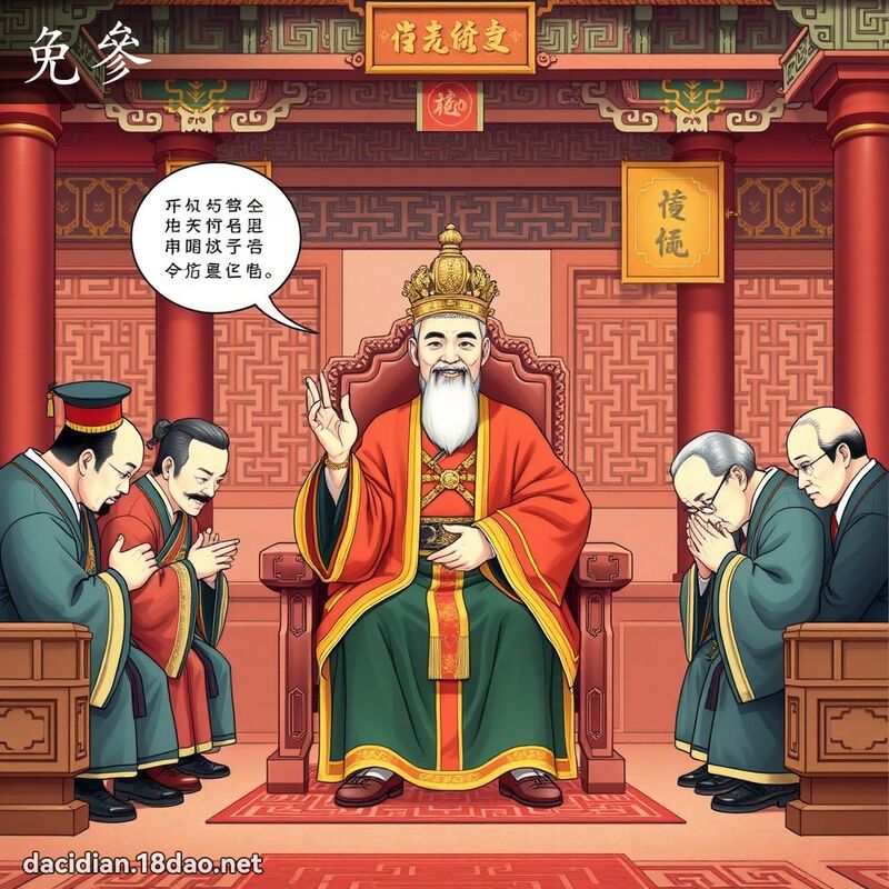 免参 - 国语大辞典配图