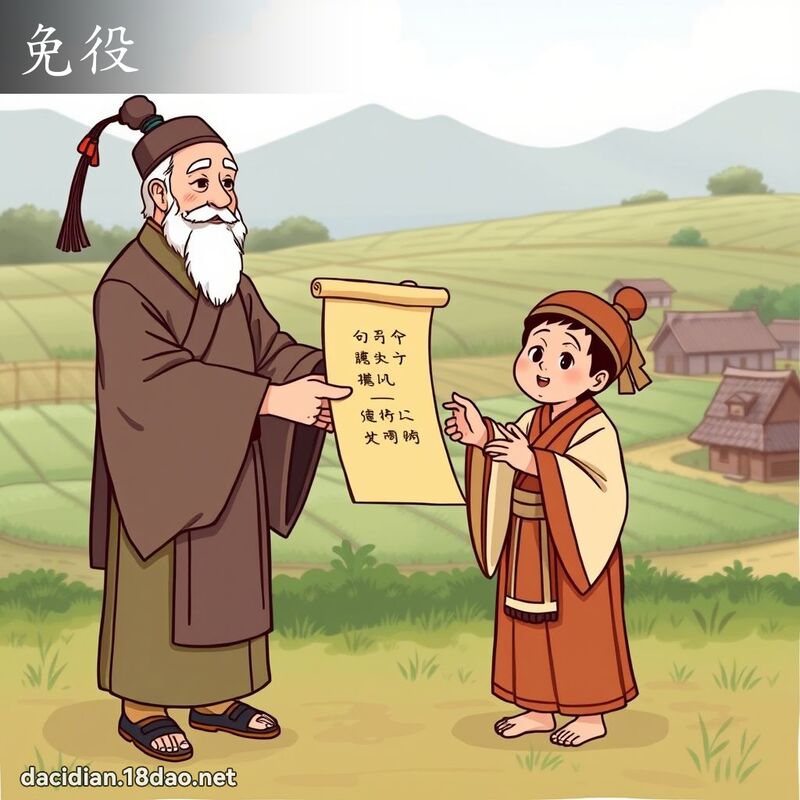 免役 - 國語大辭典配圖