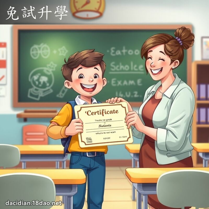 免试升学 - 国语大辞典配图
