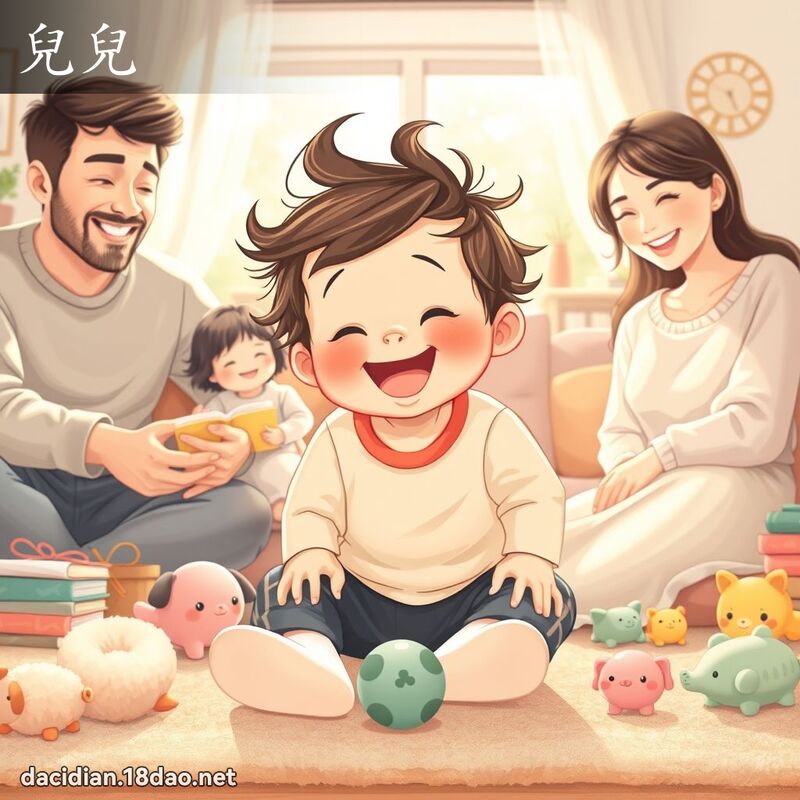兒兒 - 國語大辭典配圖