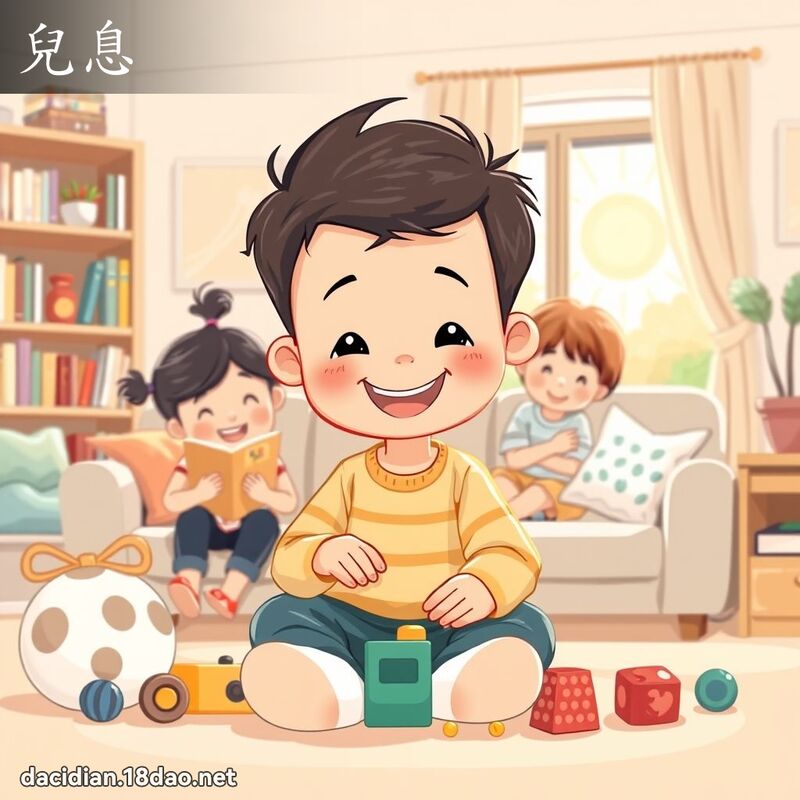 儿息 - 国语大辞典配图