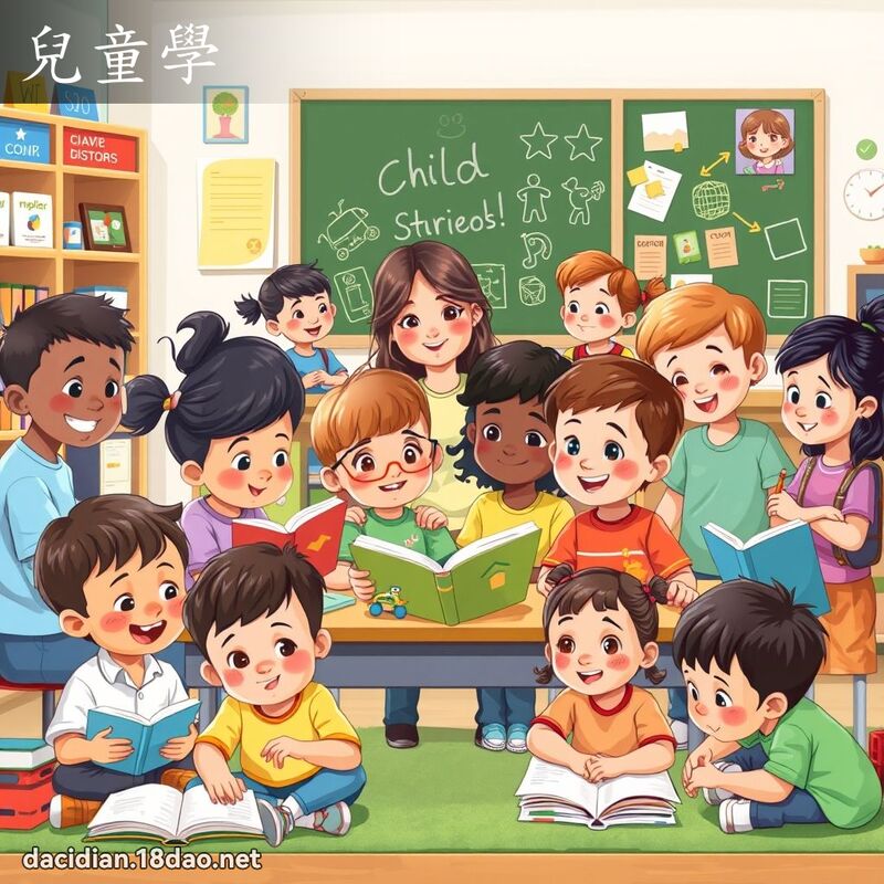 兒童學 - 國語大辭典配圖