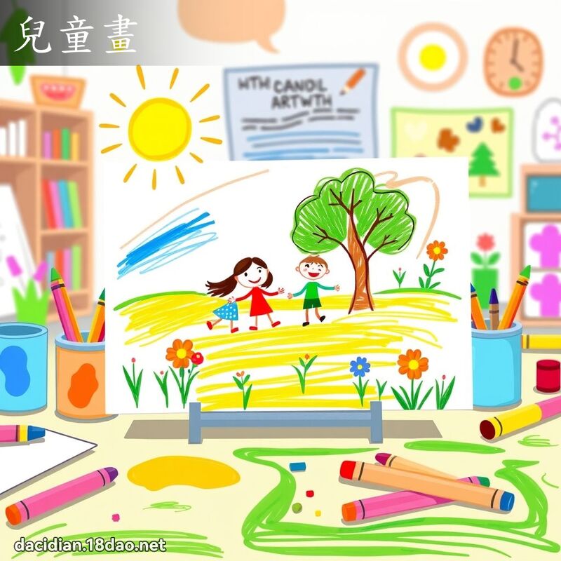 儿童画 - 国语大辞典配图