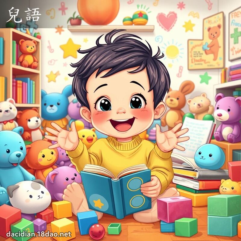 兒語 - 國語大辭典配圖