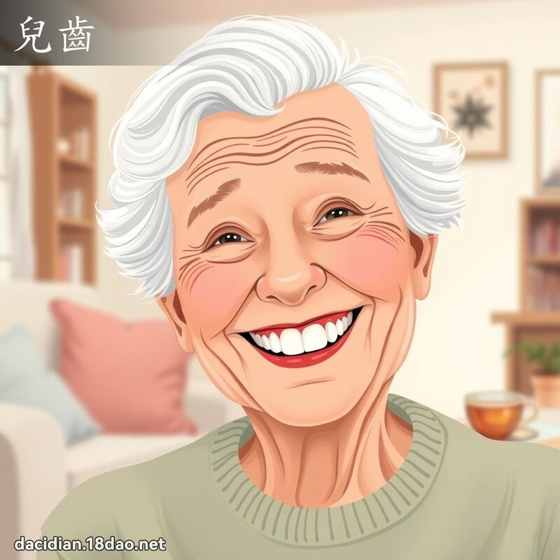 儿齿 - 国语大辞典配图