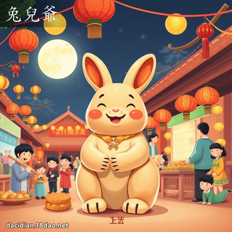 兔兒爺 - 國語大辭典配圖