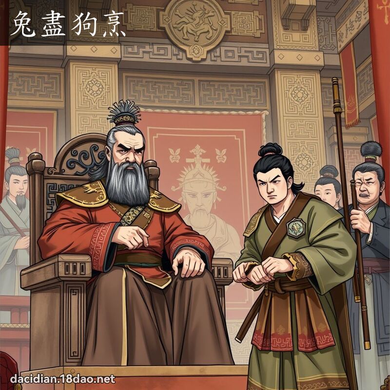兔盡狗烹 - 國語大辭典配圖