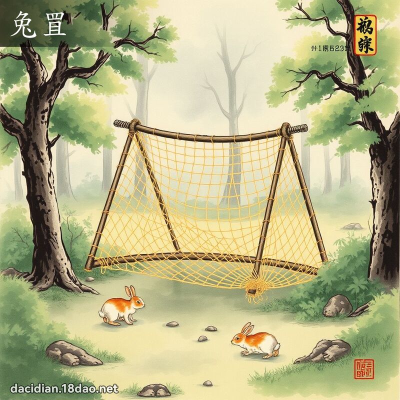 兔罝 - 國語大辭典配圖