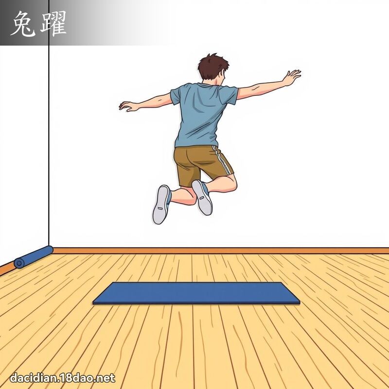 兔躍 - 國語大辭典配圖