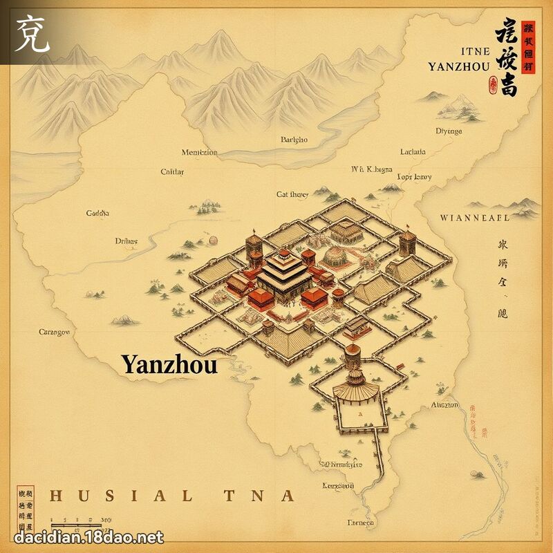兗 - 國語大辭典配圖