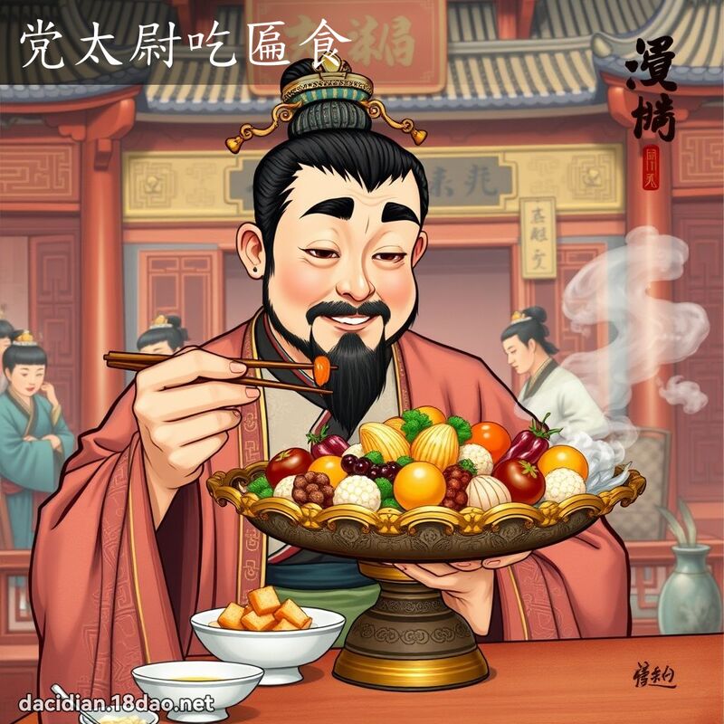 党太尉吃匾食 - 國語大辭典配圖