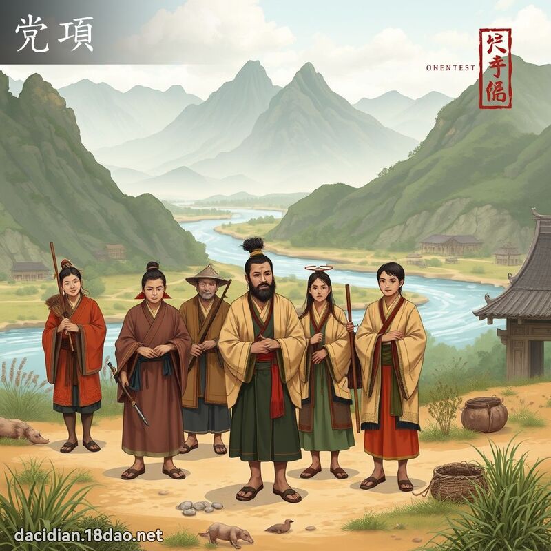 党項 - 國語大辭典配圖
