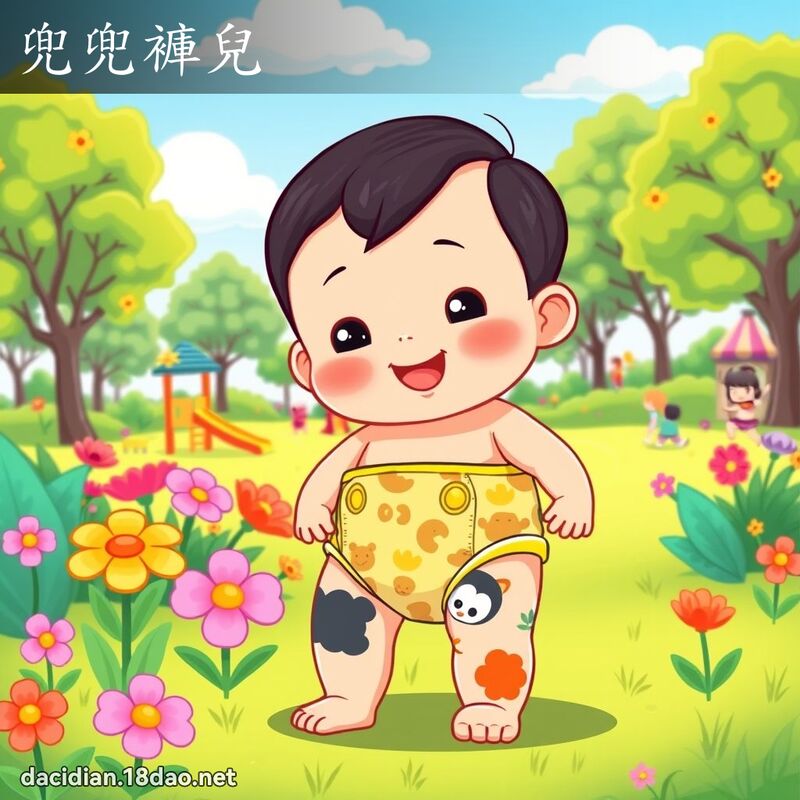 兜兜裤儿 - 国语大辞典配图