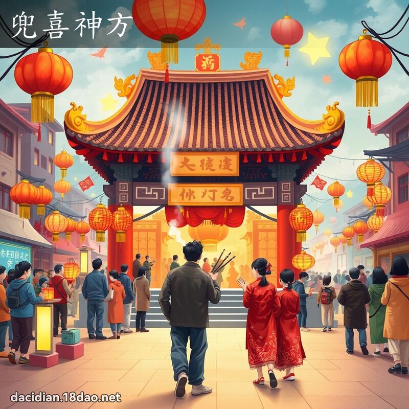 兜喜神方 - 國語大辭典配圖