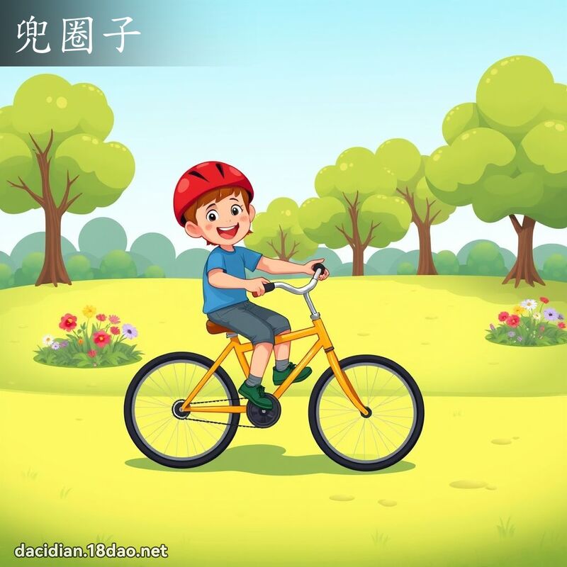 兜圈子 - 國語大辭典配圖