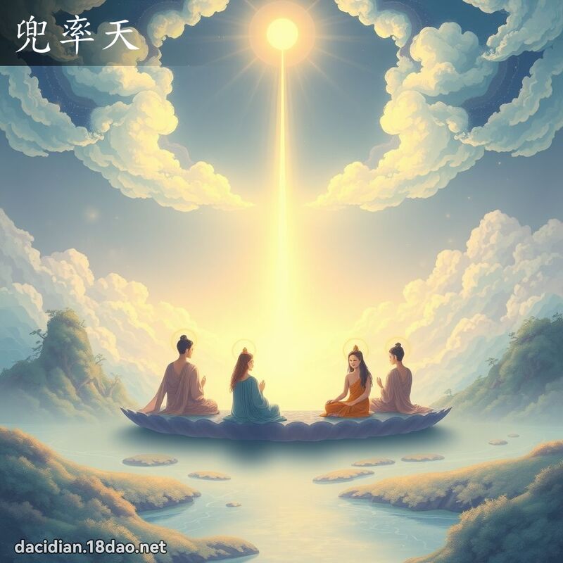 兜率天 - 國語大辭典配圖