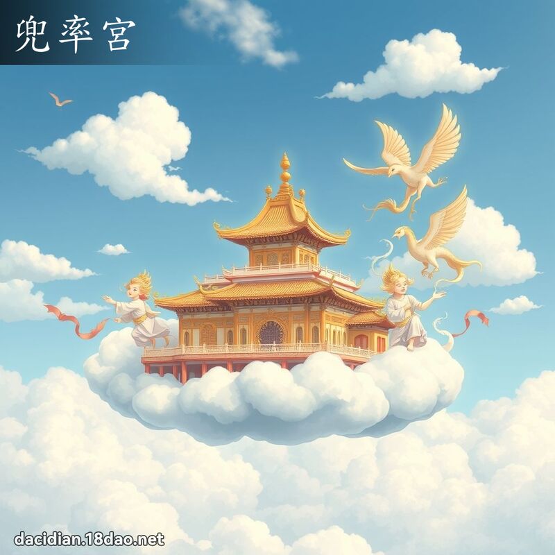 兜率宮 - 國語大辭典配圖