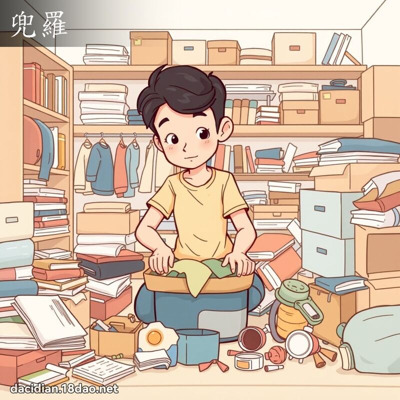 兜羅 - 國語大辭典配圖