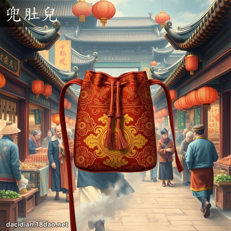 兜肚兒 - 國語大辭典配圖