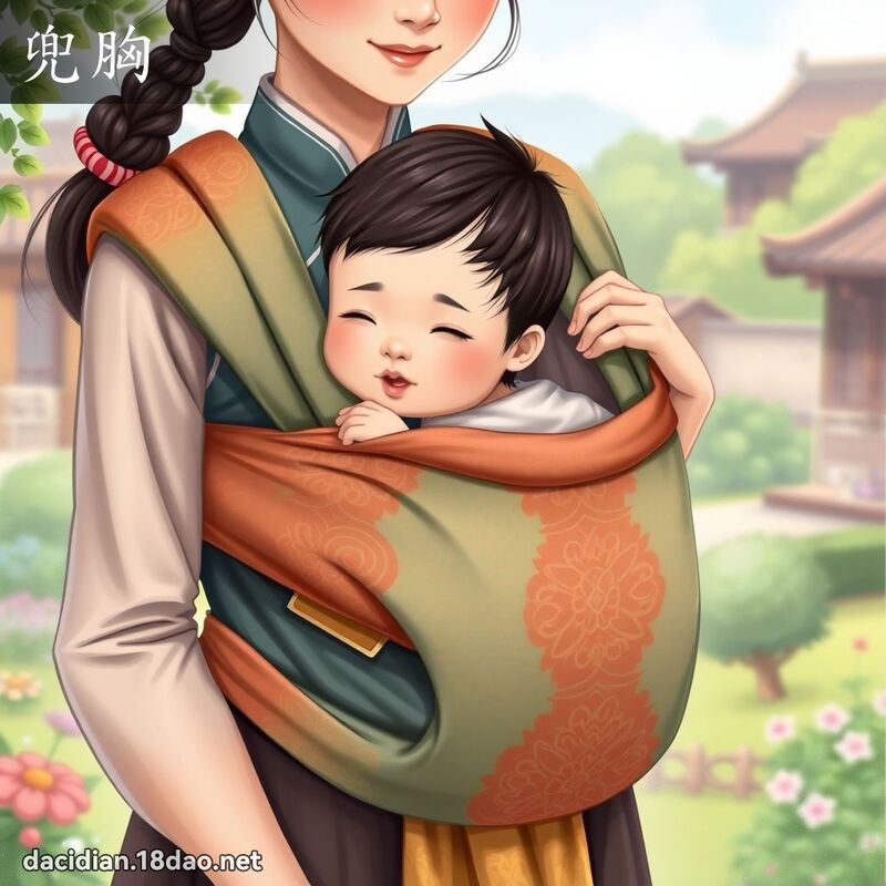 兜胸 - 國語大辭典配圖