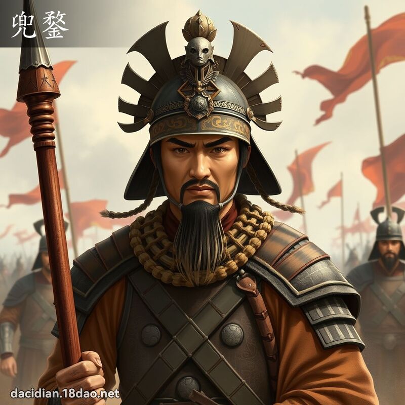 兜鍪 - 国语大辞典配图