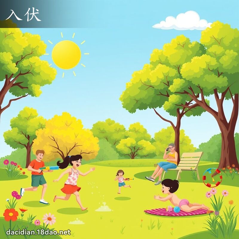入伏 - 國語大辭典配圖