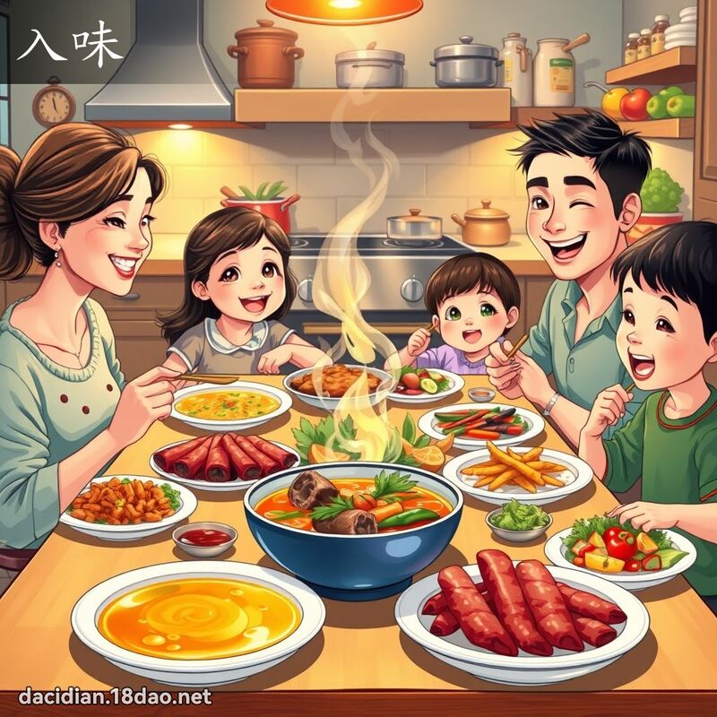 入味 - 国语大辞典配图