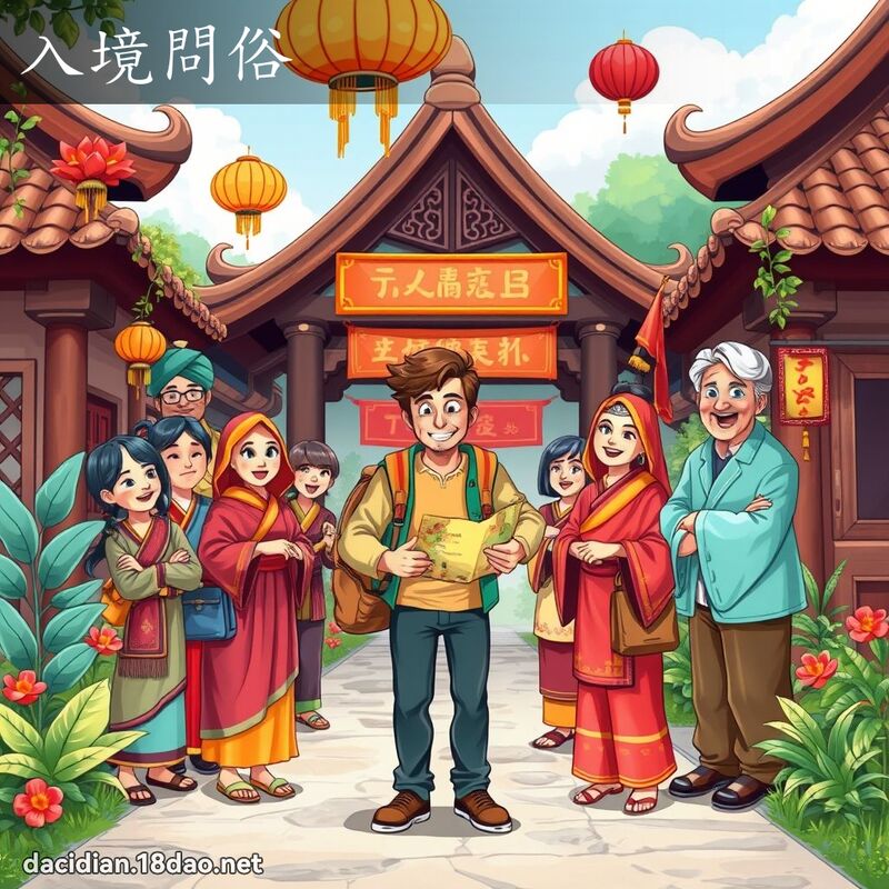 入境問俗 - 國語大辭典配圖