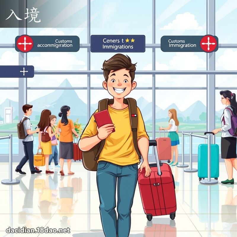 入境 - 國語大辭典配圖
