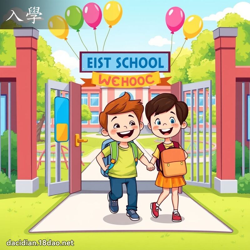 入學 - 國語大辭典配圖