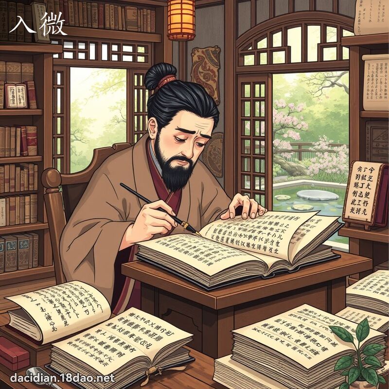 入微 - 國語大辭典配圖