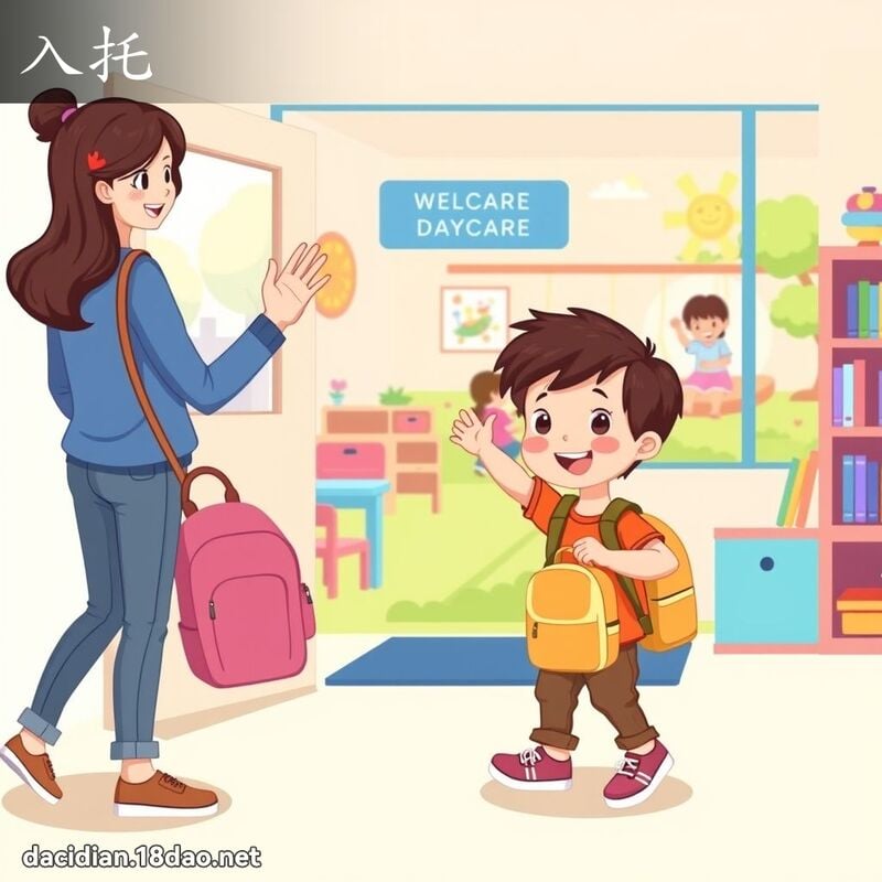入托 - 國語大辭典配圖