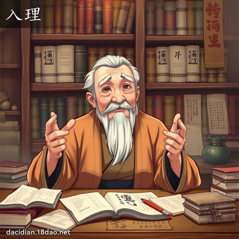 入理 - 国语大辞典配图