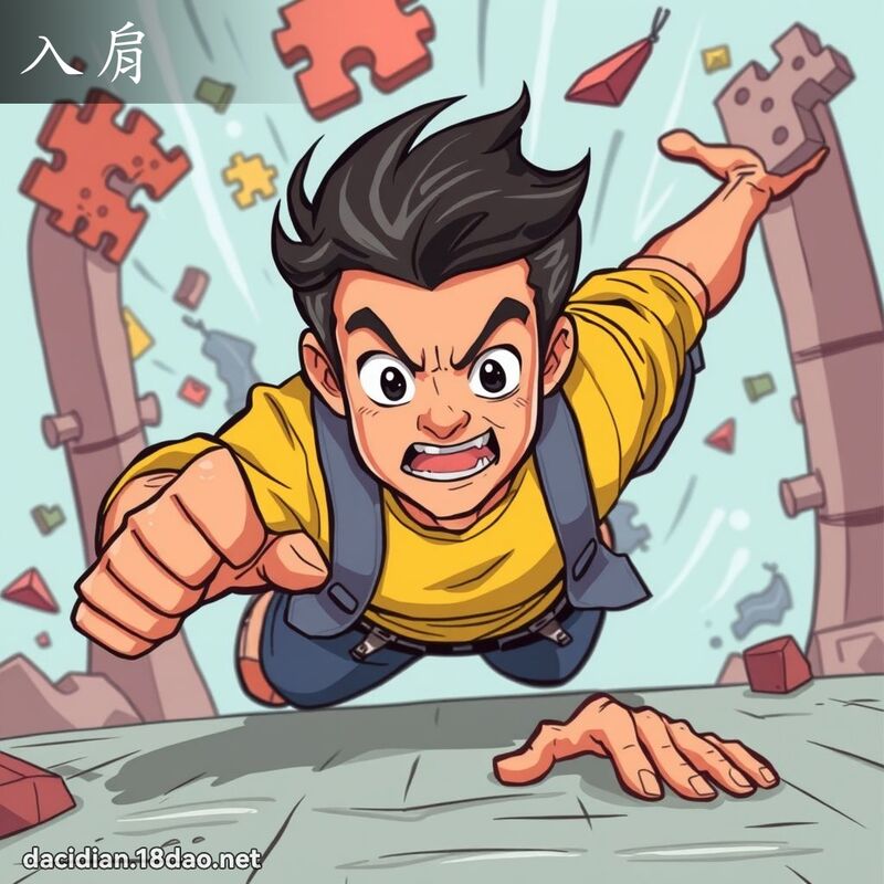 入肩 - 国语大辞典配图