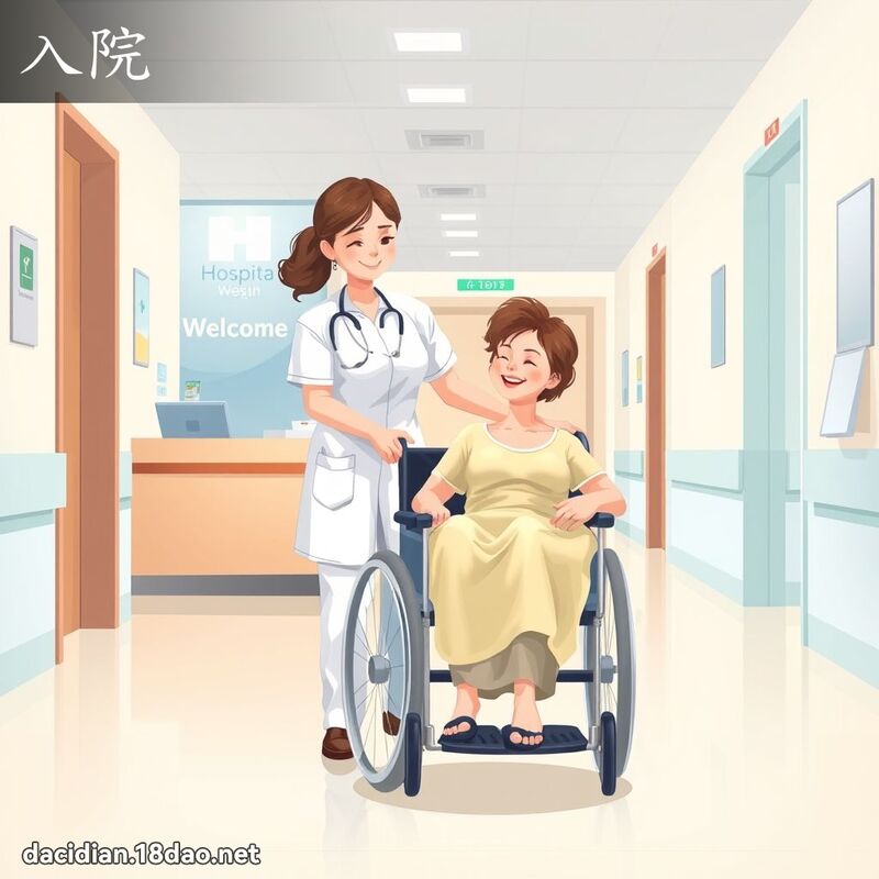 入院 - 国语大辞典配图