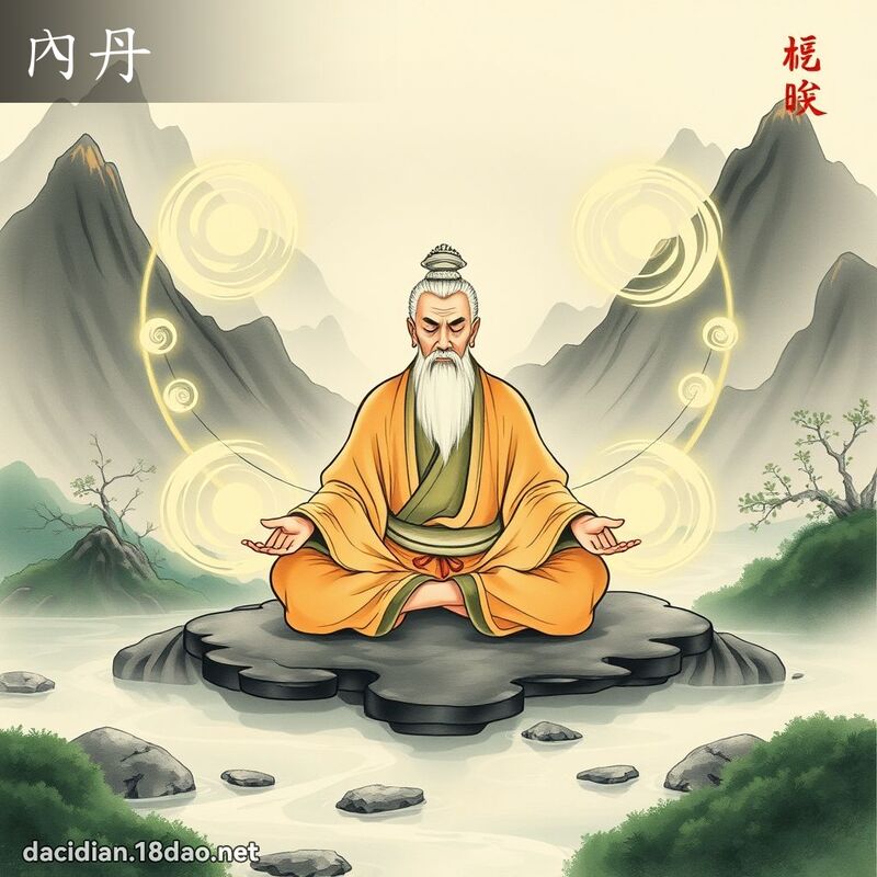 內丹 - 国语大辞典配图