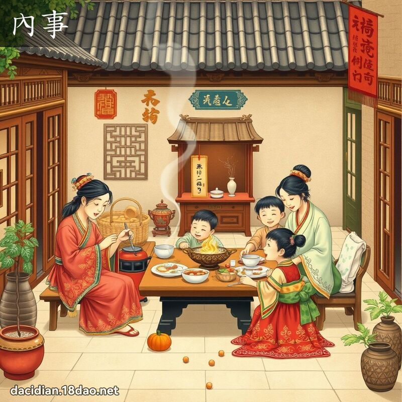 內事 - 國語大辭典配圖