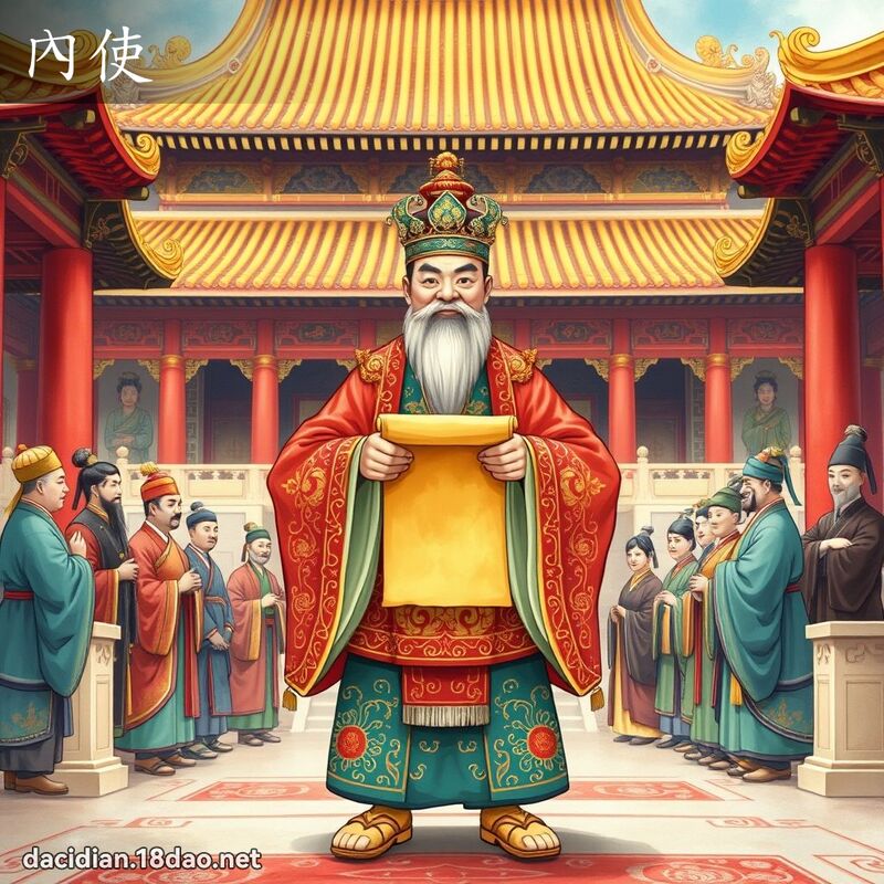內使 - 國語大辭典配圖