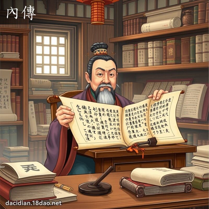內傳 - 國語大辭典配圖