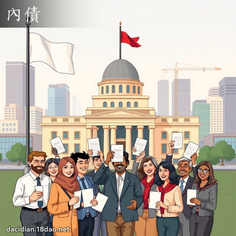 內债 - 国语大辞典配图
