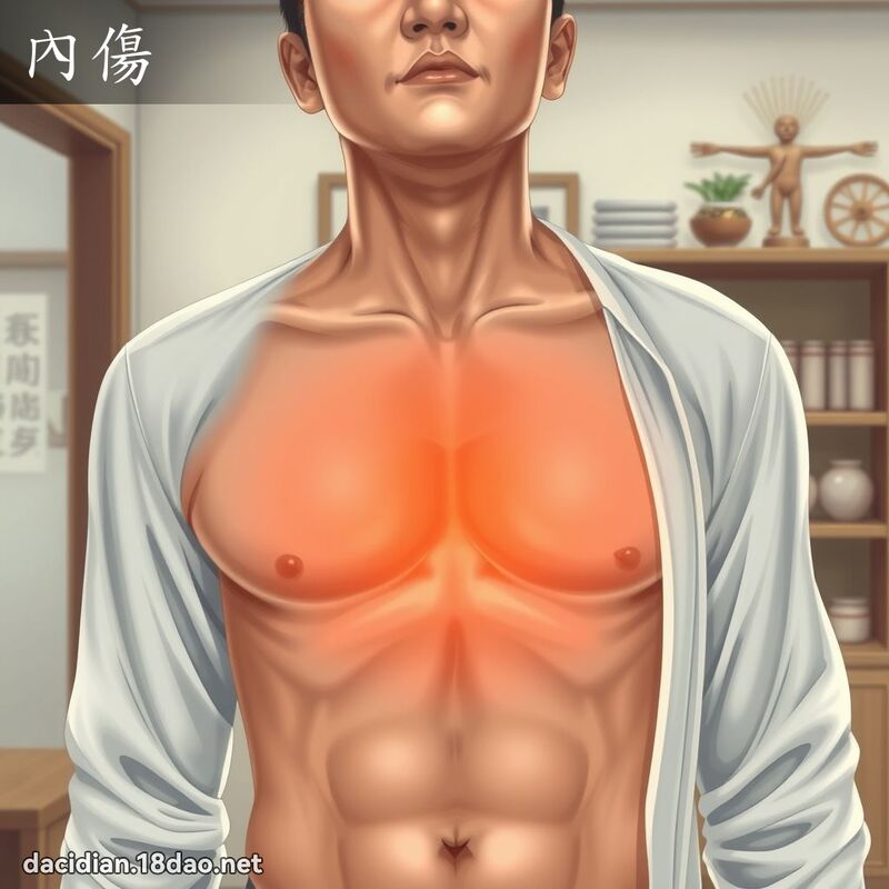 內伤 - 国语大辞典配图